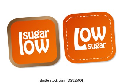Low sugar stickers