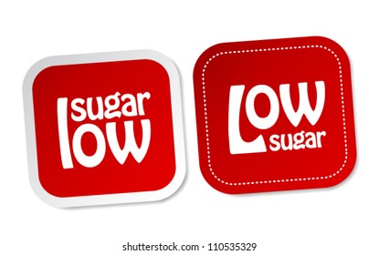 Low sugar stickers