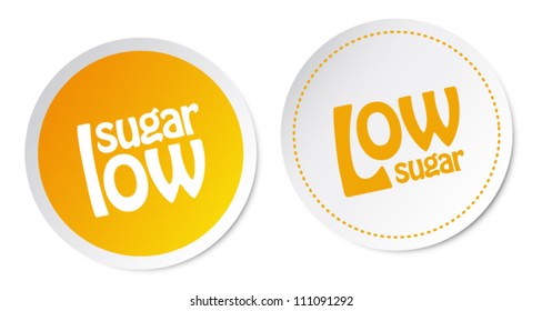 Low sugar stickers