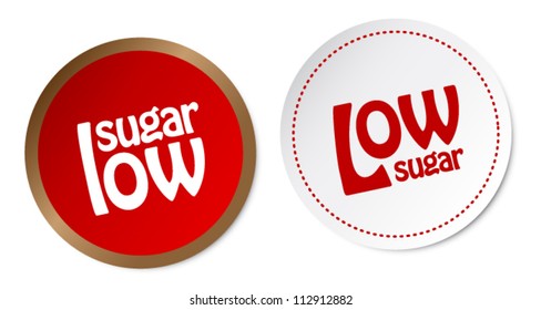 Low sugar stickers