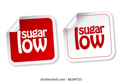 Low sugar stickers
