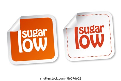 Low sugar stickers