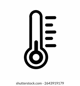 ícone de baixa temperatura
 ícone do termômetro ilustração vetorial. ícone do termômetro. sinal do termômetro em design plano na moda. ilustração vetorial