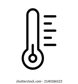 Low Temperature Icon, Weather Icon Vector Illustration.