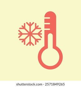 Low Temperature trendy beautiful creative abstract vector illustration colorful useful design.eps