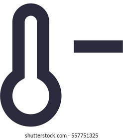 Low Temperature Vector Icon