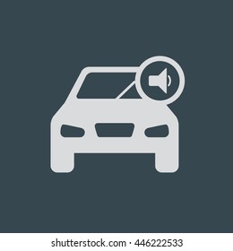 low voice car icon 