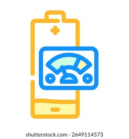 low voltage color icon vector. low voltage sign. isolated symbol illustration