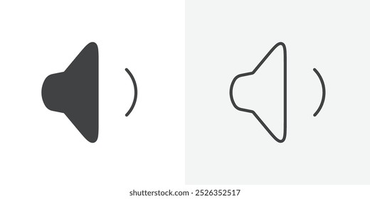 Low volume icon flat and simple set design