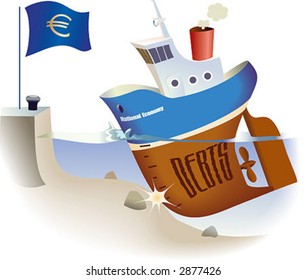 Low waters of a local market (A ship of a national economy cannot reach a pier)