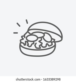 Lowa icon line symbol. Isolated vector illustration of icon sign concept for your web site mobile app logo UI design.
