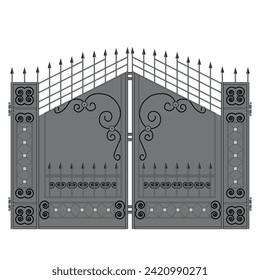 Low-Cost Simple Main Gate Design