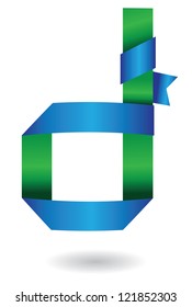 Lower Case Letter D Icon Symbol