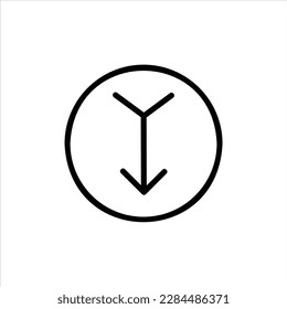 icono inferior con vektor aislado y fondo transparente.