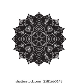 lower Mandala Designs blend the elegance of floral patterns with the precision of mandala art, creating breath-taking symmetrical artworks. Perfect for colouring