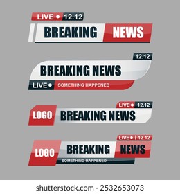 lower, news, live, streaming, breaking news, headline, footer, footage, reportage, broadcast, news paper, screen, text, media, tv, television, journalist, digital, vector art illustration design