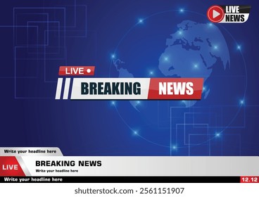 lower, news, live, streaming, breaking news, headline, footer, footage, reportage, broadcast, news paper, screen, text, media, tv, television, journalist, digital, vector art illustration design