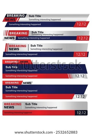 lower, news, live, streaming, breaking news, headline, footer, footage, reportage, broadcast, news paper, screen, text, media, tv, television, journalist, digital, vector art illustration design