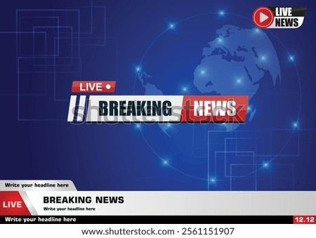 lower, news, live, streaming, breaking news, headline, footer, footage, reportage, broadcast, news paper, screen, text, media, tv, television, journalist, digital, vector art illustration design