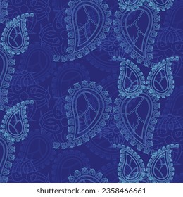 lower pattern navy background - buy this illustration on   find other images. | Bright paintings, Flower art, Flower pattern design.