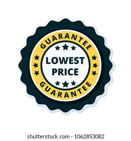 Lower Price Guarantee label illustration