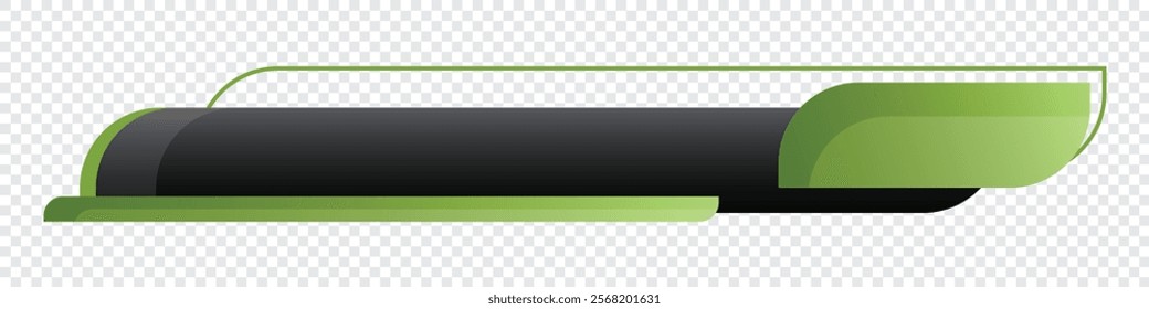 Lower third banner. Lower third bar template for breaking news, television, video and media channels. Interface template