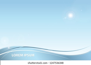Lower third banner. Vector abstract background
