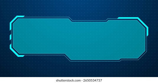 Tercera Ilustración vectorial futurista inferior