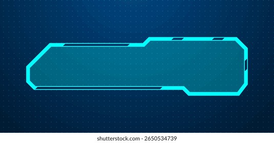 Ilustração do vetor futurista do terço inferior