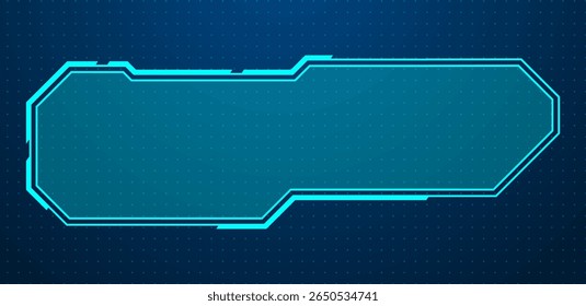 Tercera Ilustración vectorial futurista inferior