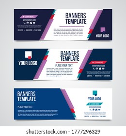 Lower third white and colorful design tv template modern contemporary. Set of banners bar screen broadcast show bar name. template background or header Templates place for text.