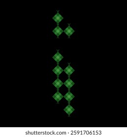 Lowercase alphabet 'i' ketupat. Ketupat is a typical Eid food made from rice wrapped in a woven coconut leaves. Ketupat comes from the island of Java and has been around since the 15th century.