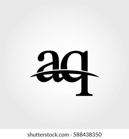 Lowercase aq black logo