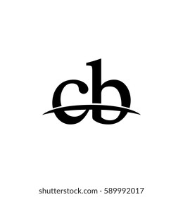 Lowercase cb black logo
