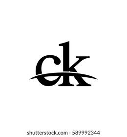 Lowercase ck black logo
