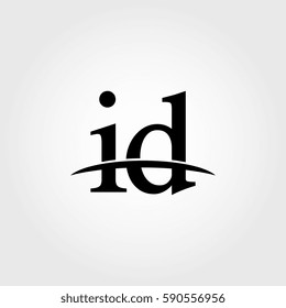 Lowercase id black logo