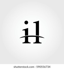 Lowercase il black logo