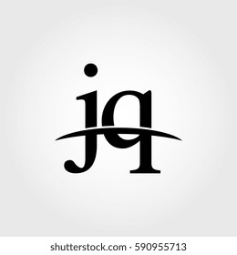 Lowercase jq black logo