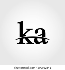 Lowercase ka black logo