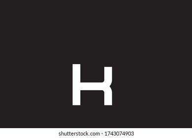 Lowercase letter k vector image