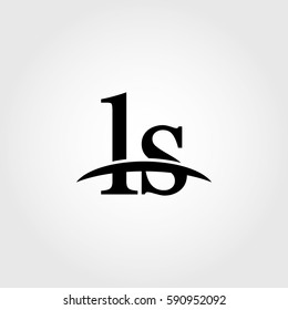 Lowercase ls black logo