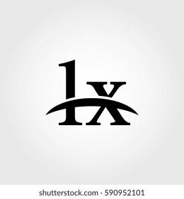 Lowercase lx black logo
