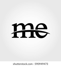 Lowercase me black logo