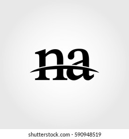 Lowercase na black logo