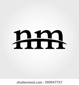 Lowercase nm black logo