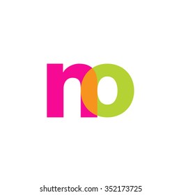 lowercase no logo, pink green overlap transparent logo, modern lifestyle logo