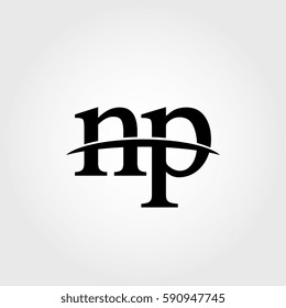 Lowercase np black logo