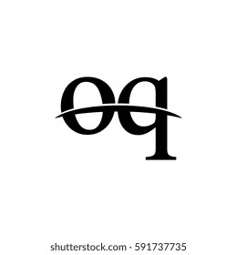 Lowercase oq black logo