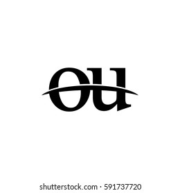 Lowercase ou black logo