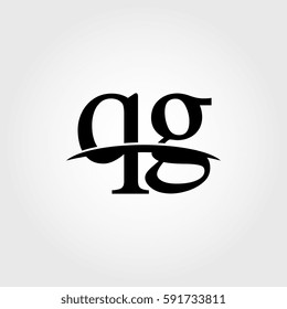 Lowercase qg black logo